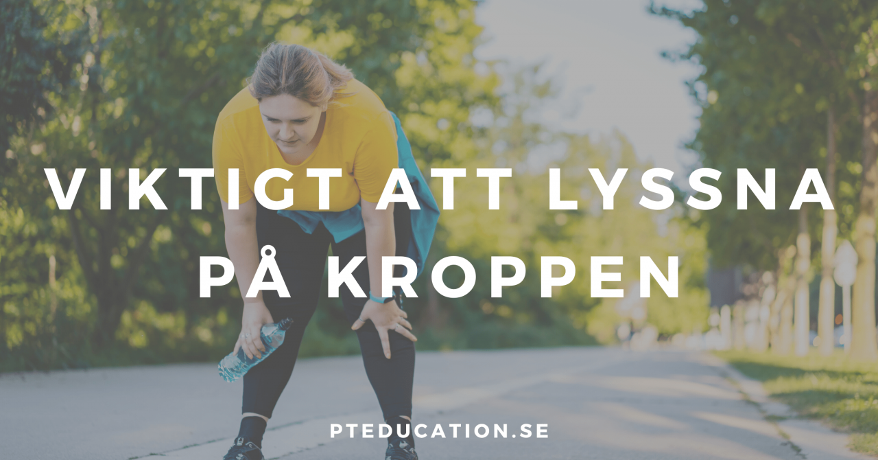 lyssna på din kropp